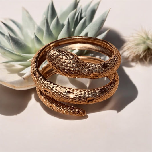 Gold Snake Ring
