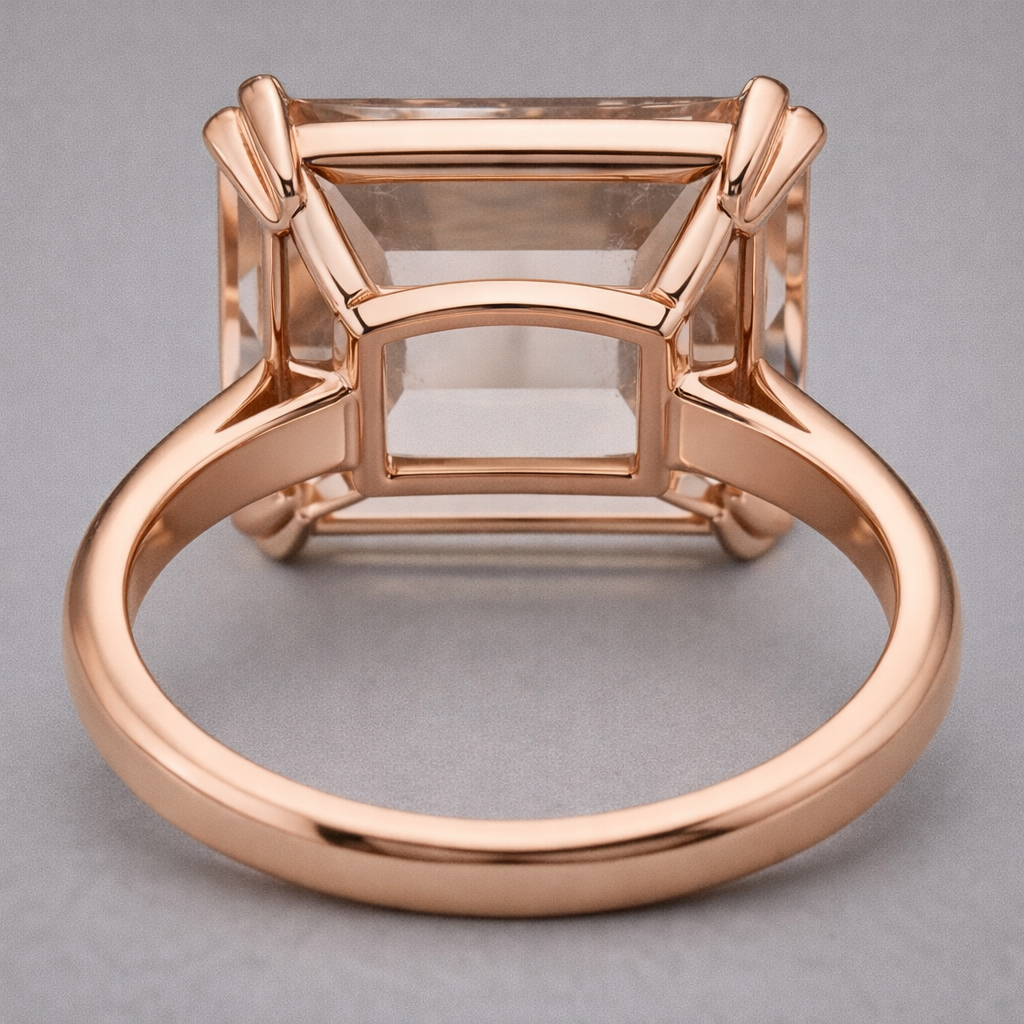 Fabulous smoky quartz dinner ring